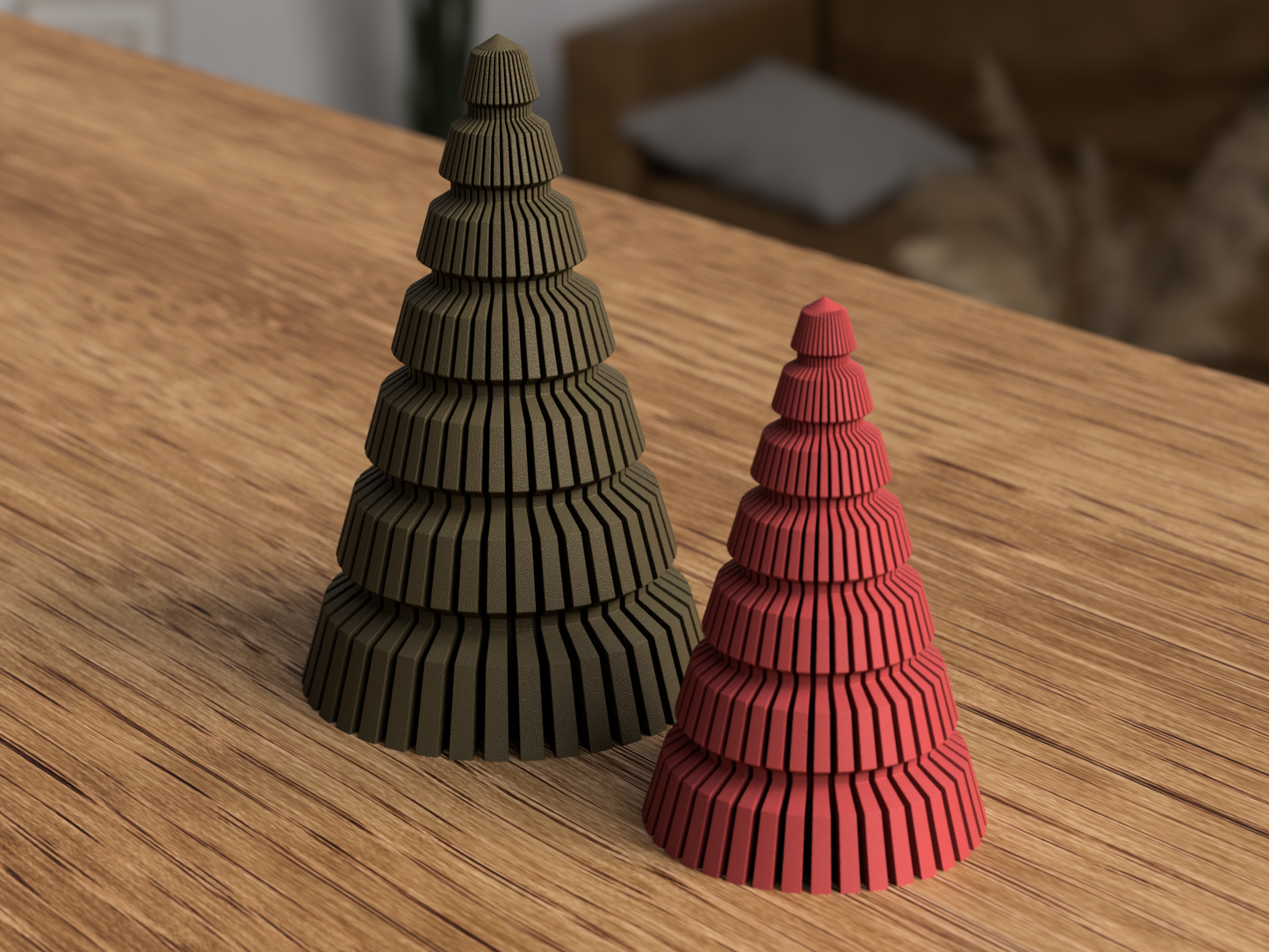 Sapins de Noël Japandi