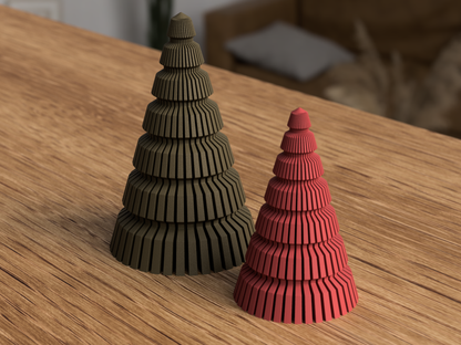 Sapins de Noël Japandi